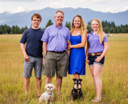 Bill Mercer and family